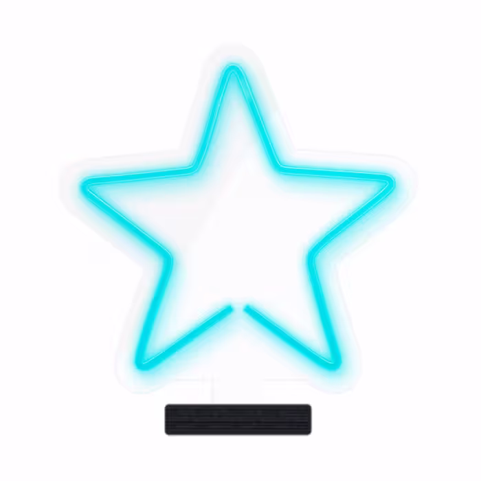 چراغ رومیزی ریموت دار مدل STARS-GL_TBL-GLASS