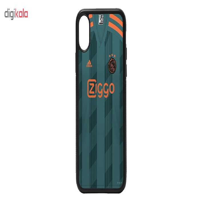 کاور طرح لباس تیم آژاکس کد 11050627 مناسب برای گوشی موبایل اپل iphone xs max