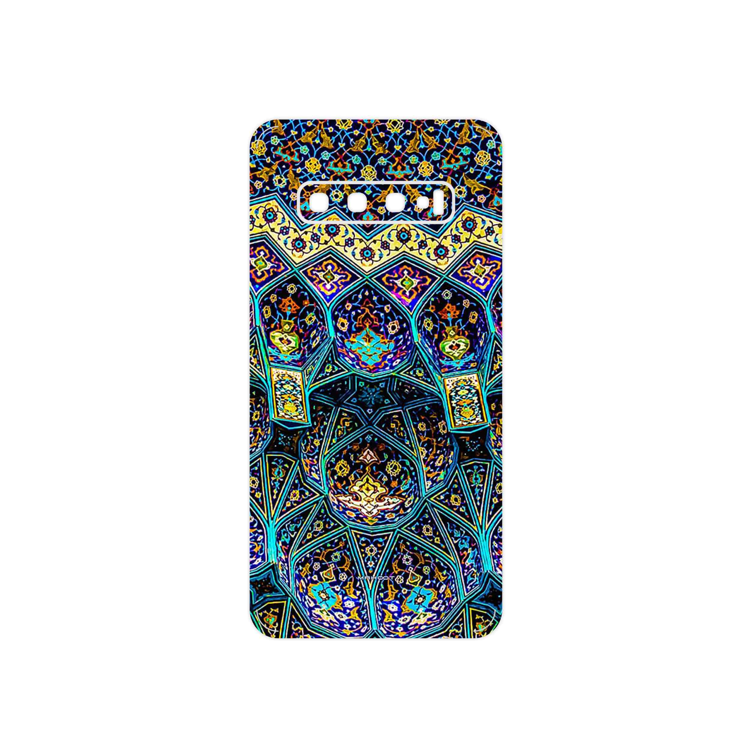 برچسب پوششی ماهوت مدل Iran Tile 14 مناسب برای گوشی موبایل سامسونگ Galaxy S10