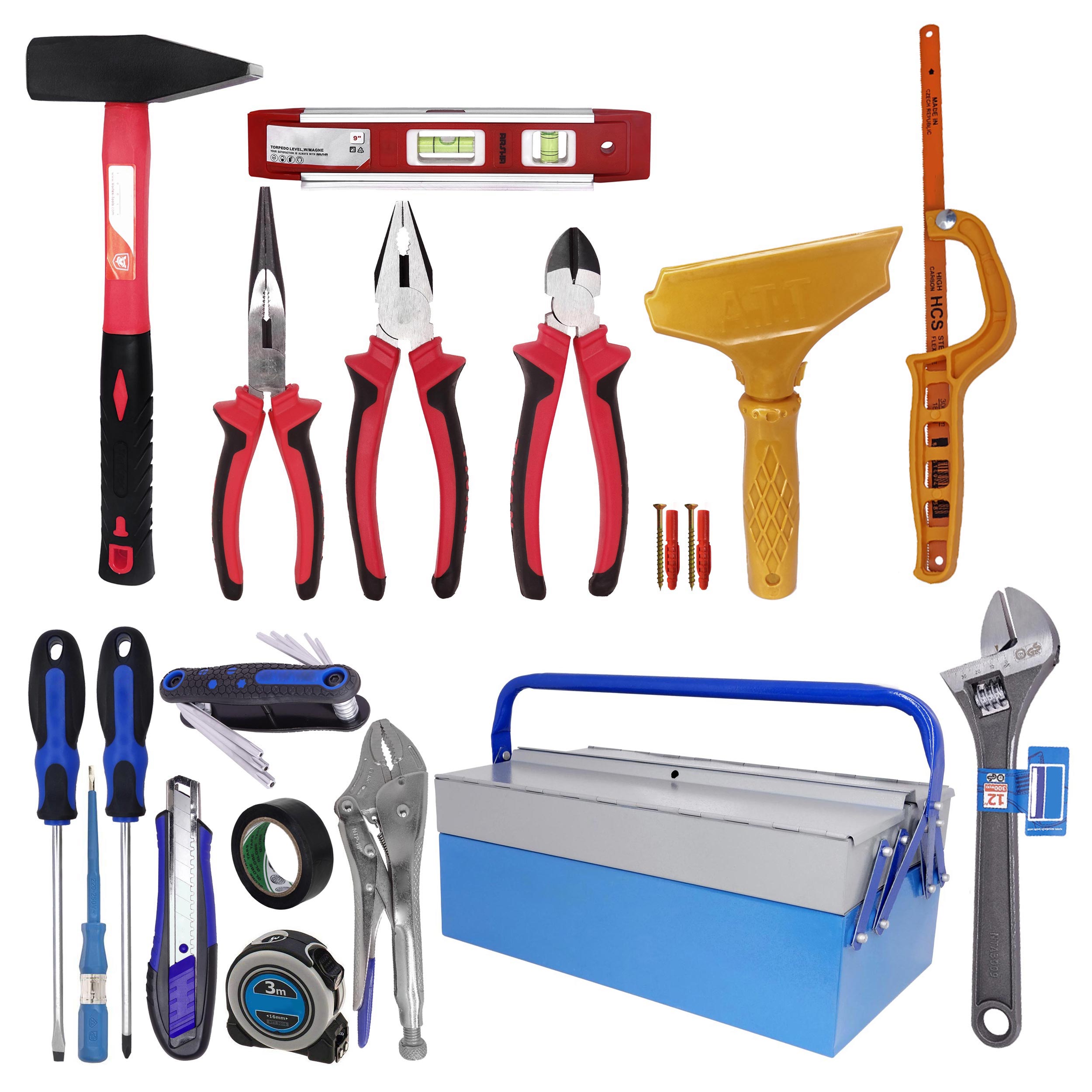 مجموعه 37 عددی ابزار مدل MMA-37PCS - BXTL-B40CM