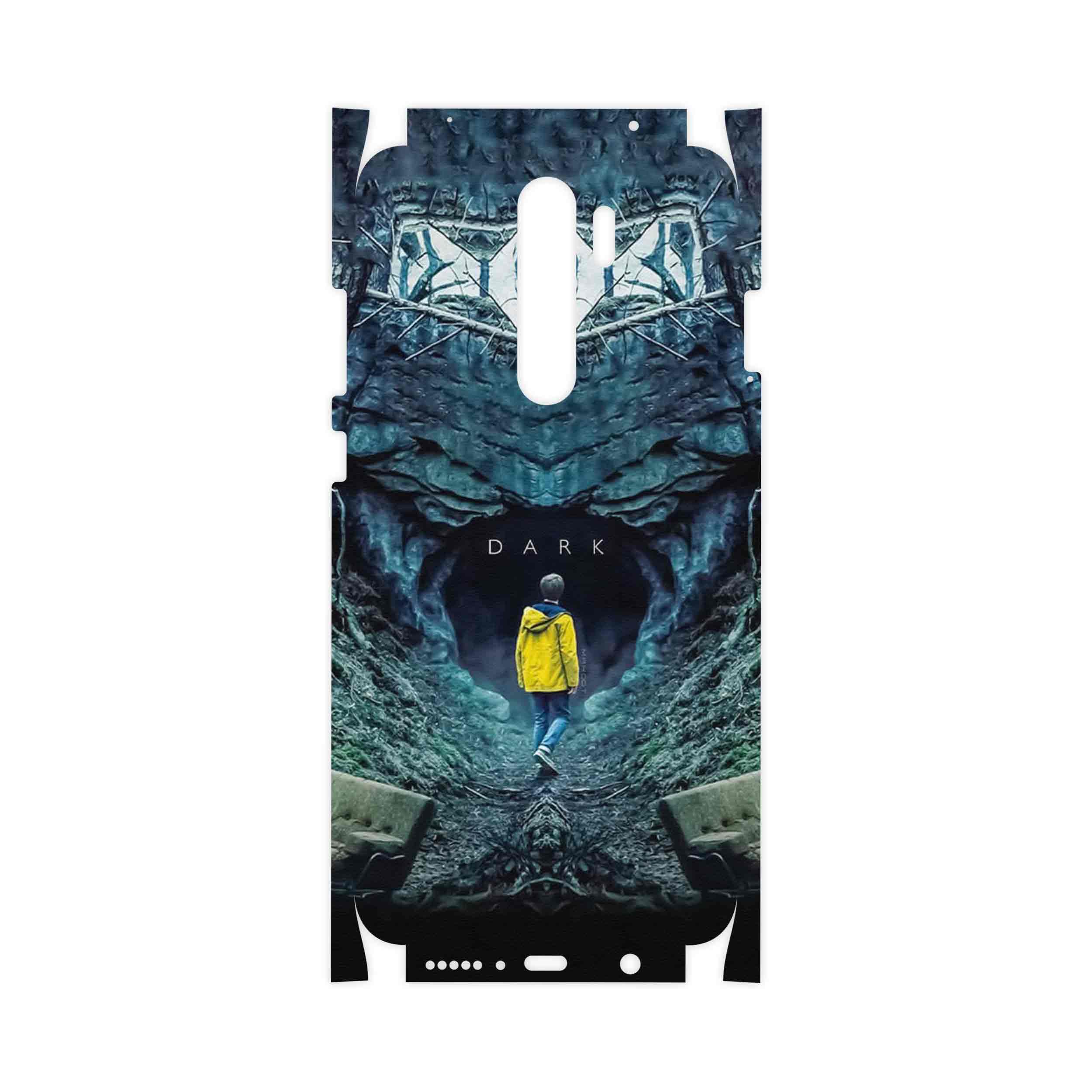 برچسب پوششی ماهوت مدل Dark-FullSkin مناسب برای گوشی موبایل شیائومی Redmi Note 8 Pro