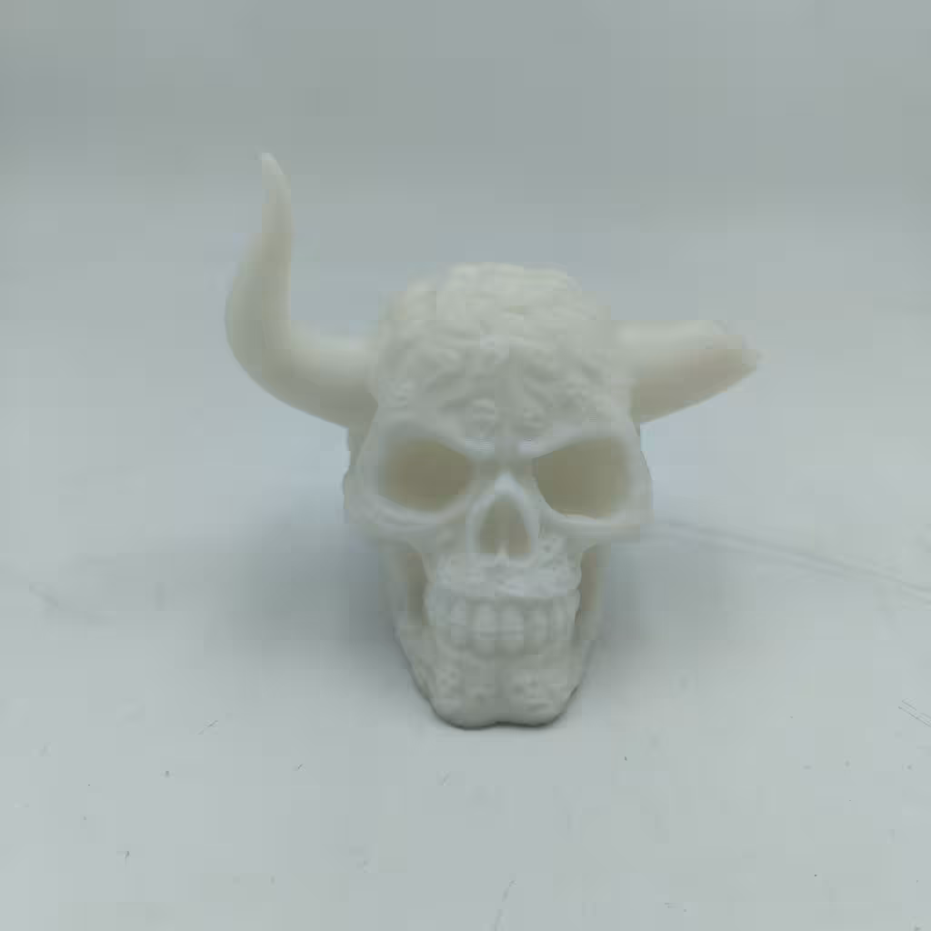 خرید اکشن فیگور اسکلت Horn skull 3D Action Figure SK002 با بهترین قیمت