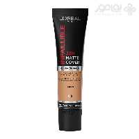 کرم پودر تیوبی لورال اینفیلیبل مدل MATTE COVER 32H شماره 290