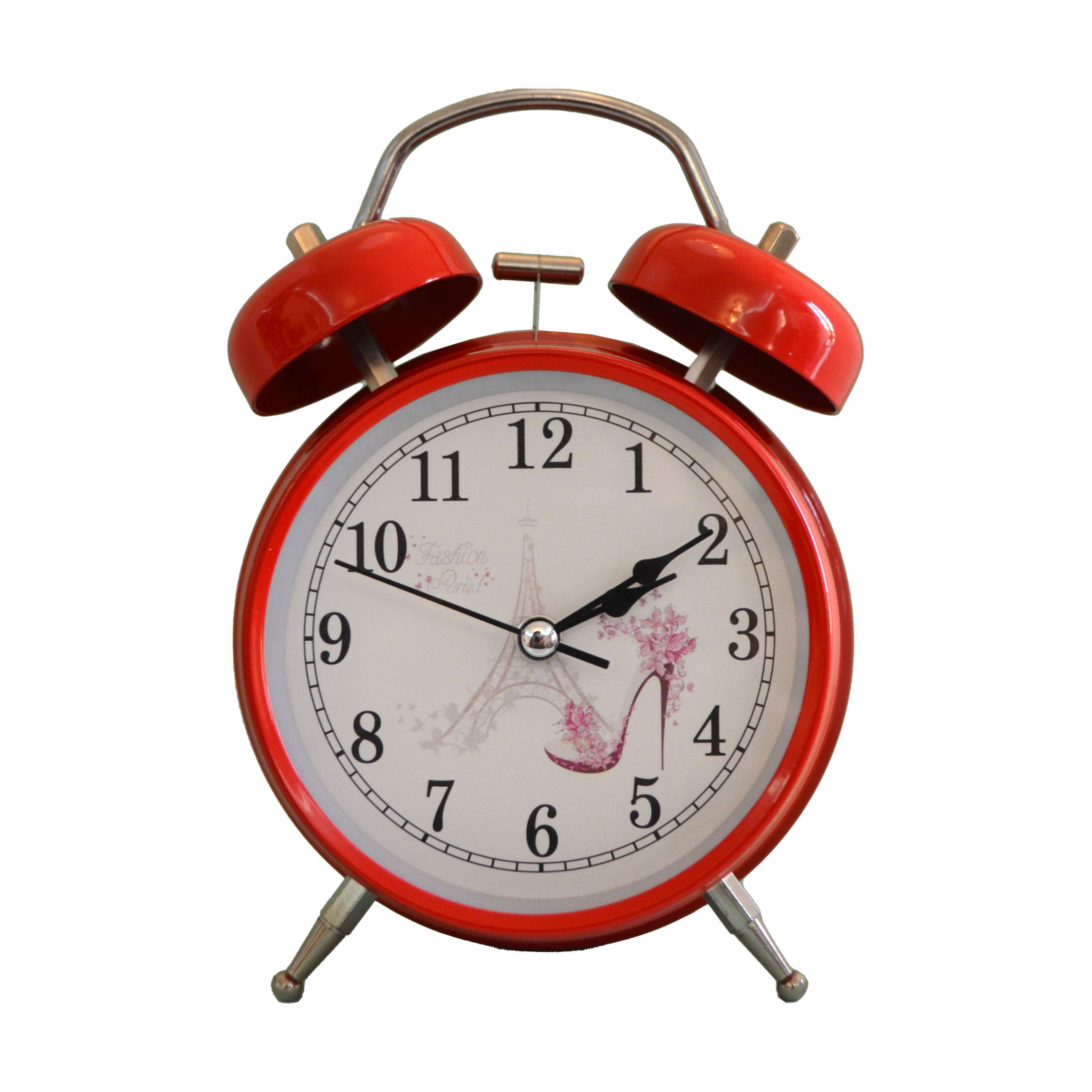 ساعت رومیزی مدل شماطه دار طرح پاریس