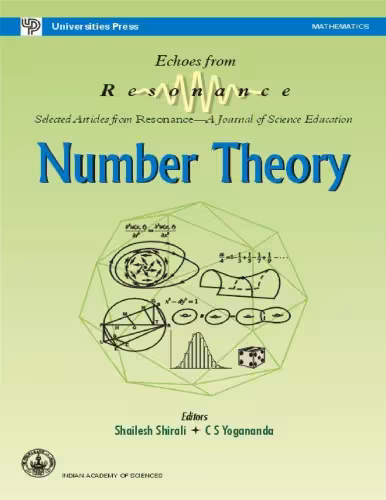 خرید و دانلود نسخه کامل کتاب Number Theory by Shailesh Shirali echoes from Resonance Selected Articles C S Yogananda Universities Press