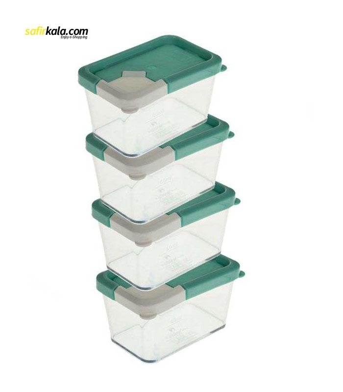 ظرف نگهدارنده دردار هوم کت مدل Elora 01 – بسته 4 عددی