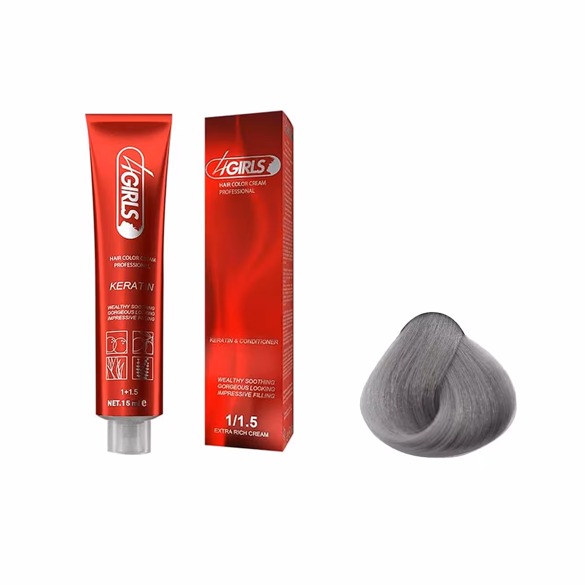 واریاسیون فورگرلز خاکستری 4Girls AA