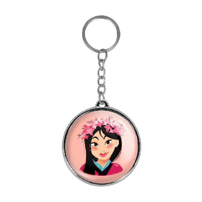 جاکلیدی خندالو طرح مولان و زیبای خفته مدل دوطرفه کد 14241432