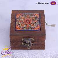 جعبه موزیکال چوبی هندلی | کد 505/10