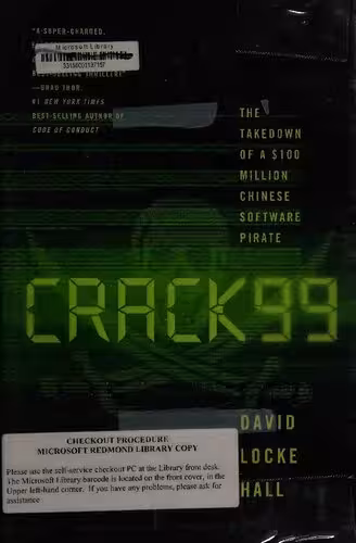خرید و دانلود نسخه کامل کتاب CRACK99: The Takedown of a $100 Million Chinese Software Pirate