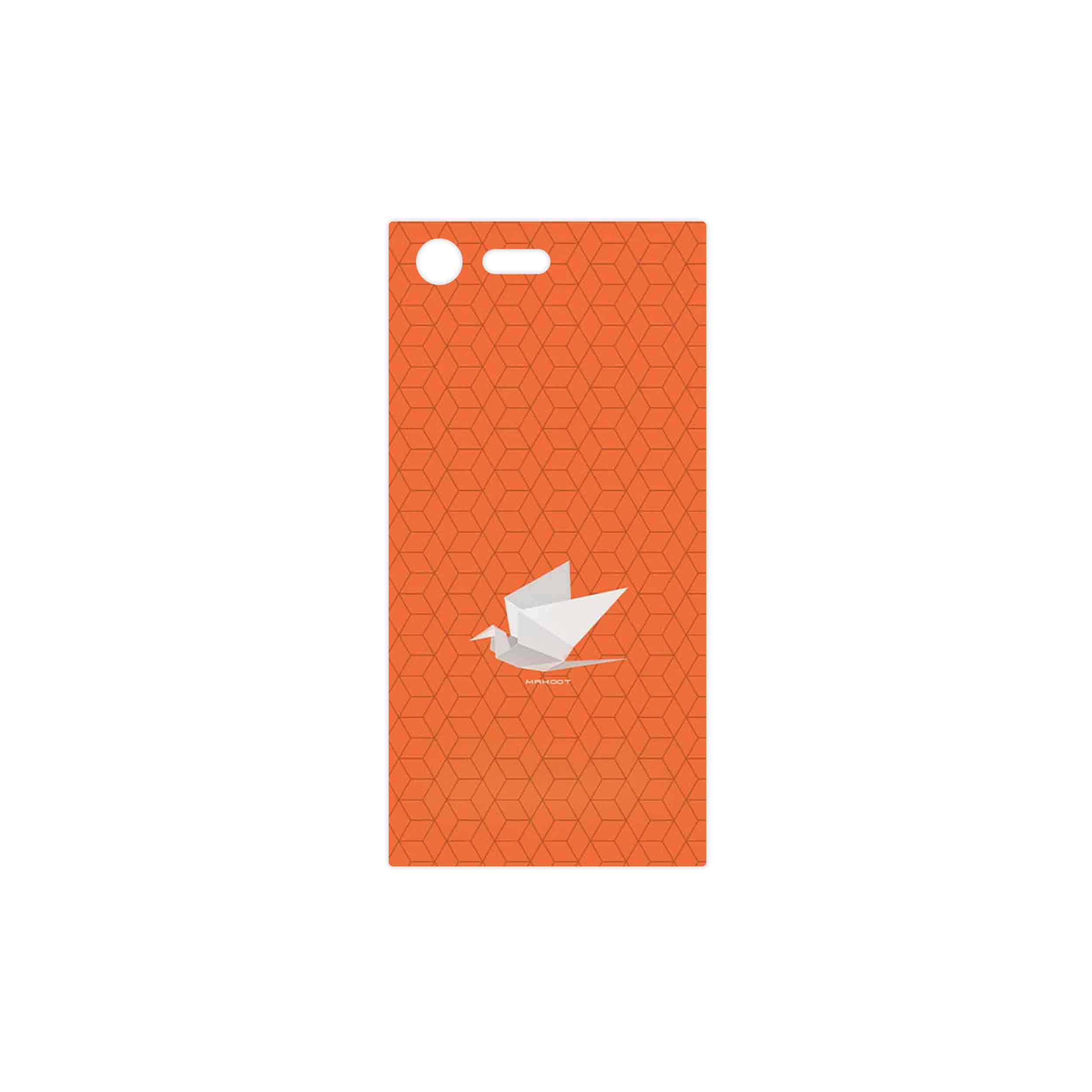 برچسب پوششی ماهوت مدل Minimalist origami bird مناسب برای گوشی موبایل سونی Xperia X Compact