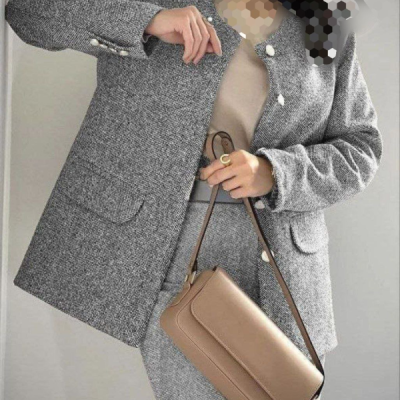 کت و شلوار جناغی پاییزه زنانه
