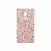 برچسب پوششی ماهوت مدل Rose Gold Leather مناسب برای گوشی موبایل هیوندای Seoul Mix