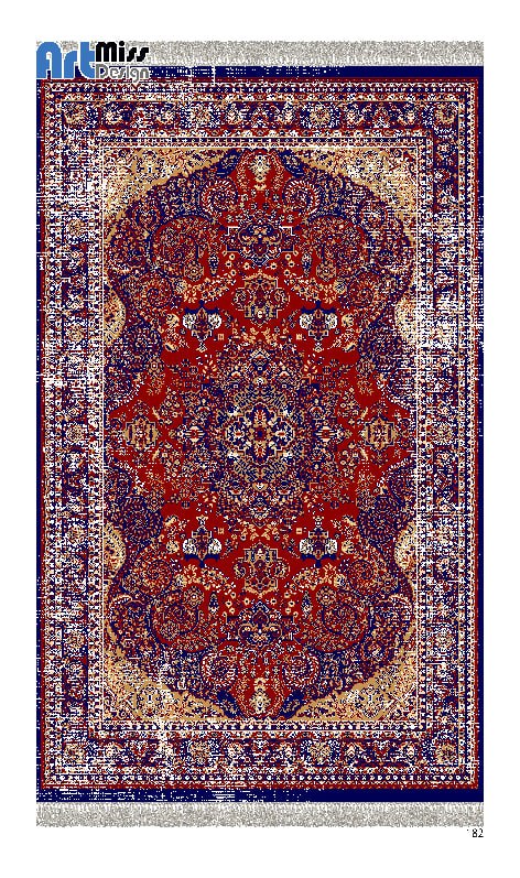 فرشینه و  قالیچه درجه1 در ابعاد متنوع با ترمز فرش زمینه قرمز بنفش