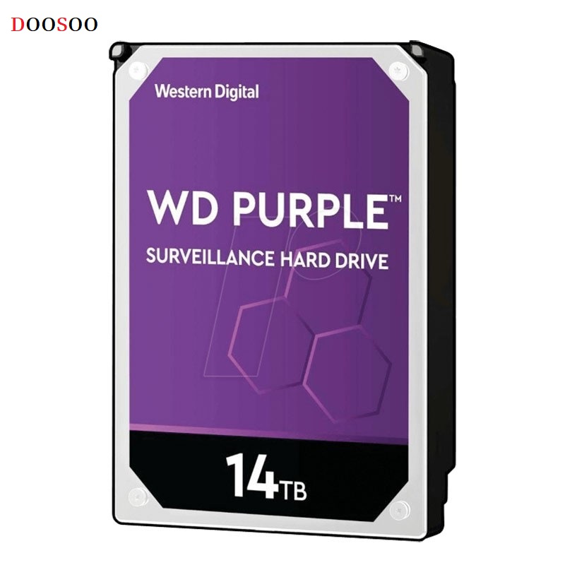 هارددیسک اینترنال 14 ترابایت وسترن دیجیتال مدل Purple - دوسو آی تی