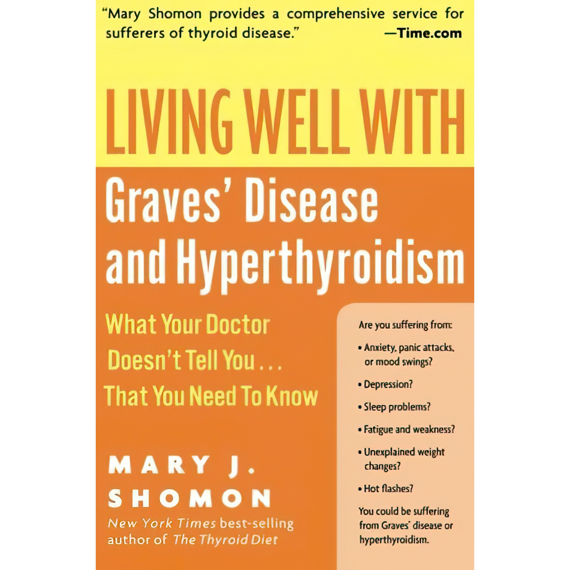 کتاب Living Well with Graves اثر Mary J. Shomon انتشارات تازه ها