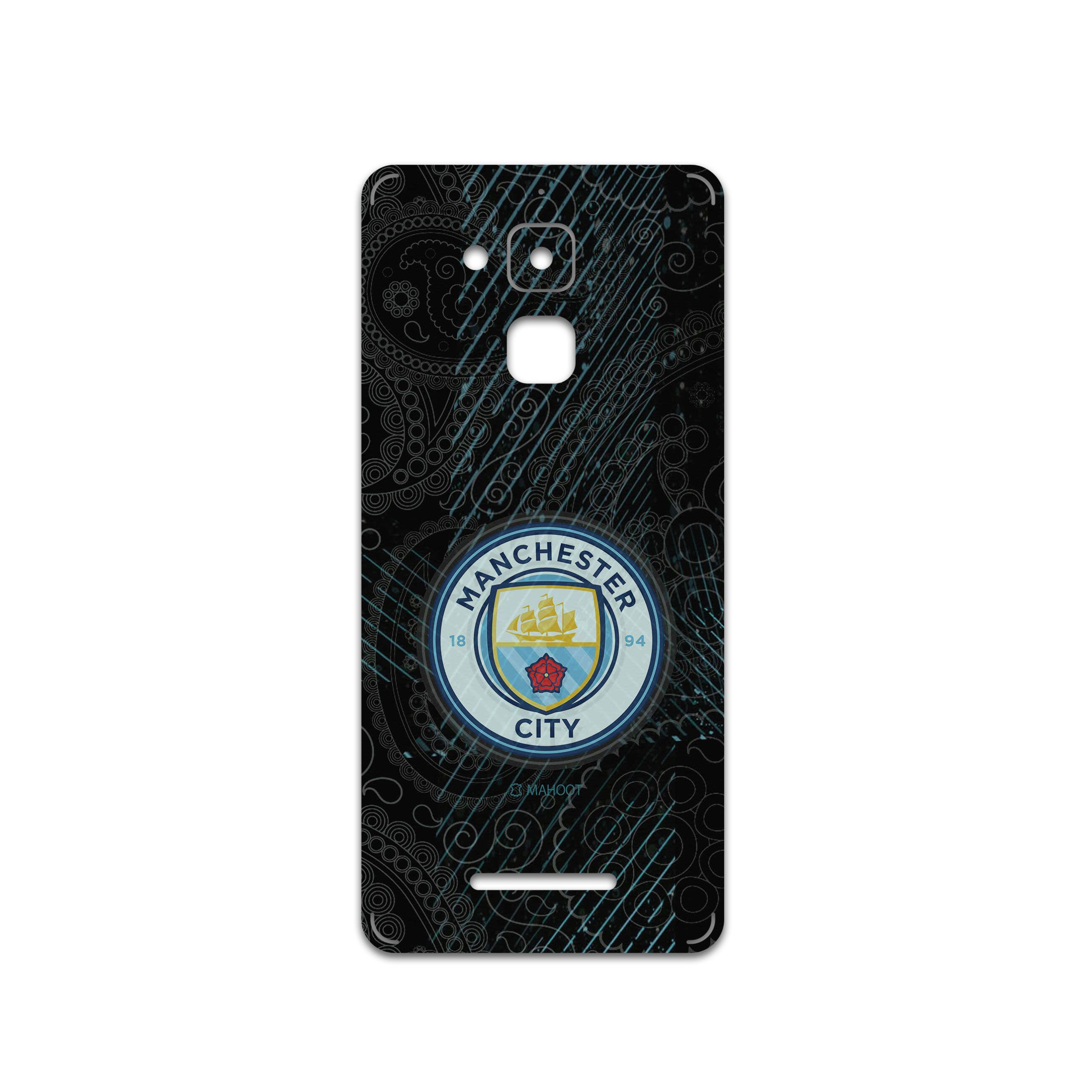 برچسب پوششی ماهوت مدل Manchester-City مناسب برای گوشی موبایل ایسوس Zenfone 3 Max ZC520TL