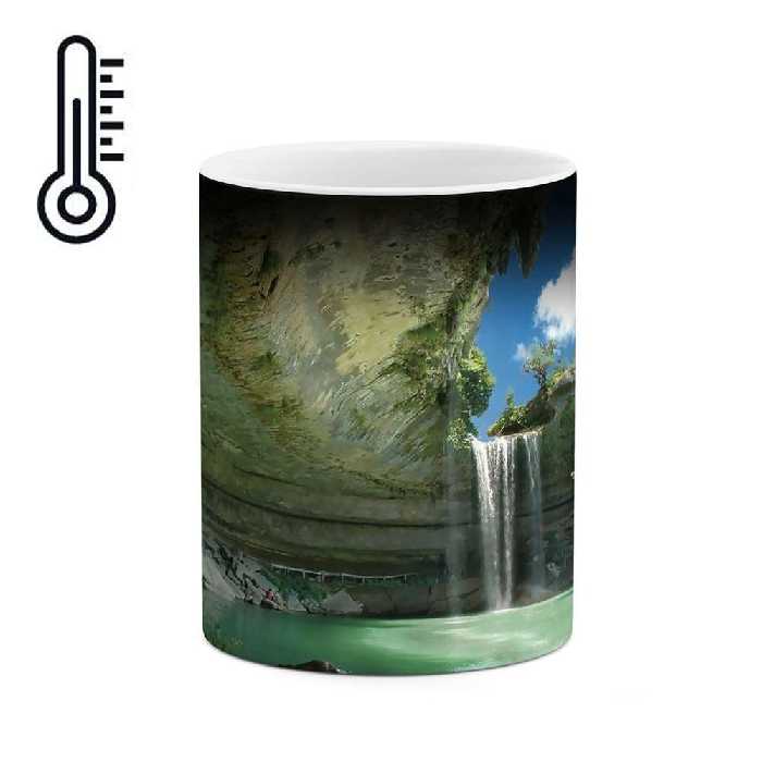 ماگ حرارتی طرح آبشار مدل mgh02230