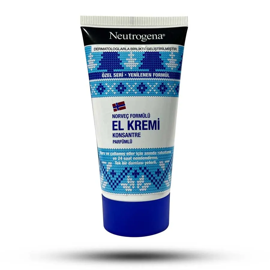 کرم مرطوب کننده دست معطر نوتروژینا مناسب پوست های خشک و ترک خورده 75 میل