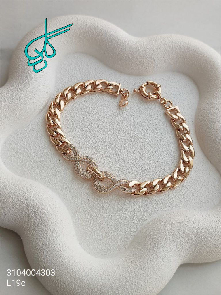 خرید دستبند زنانه مارک ژوپینگ کیفیت عالی رنگ ثابت کد 1216454 - ردگل