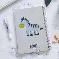 دفتر خط دار 100 برگ sam کد 05