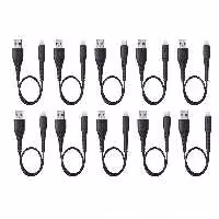 کابل شارژ USB به لایتنینگ بیاند مدل BA-333 طول 0.3 متر بسته ده عددی