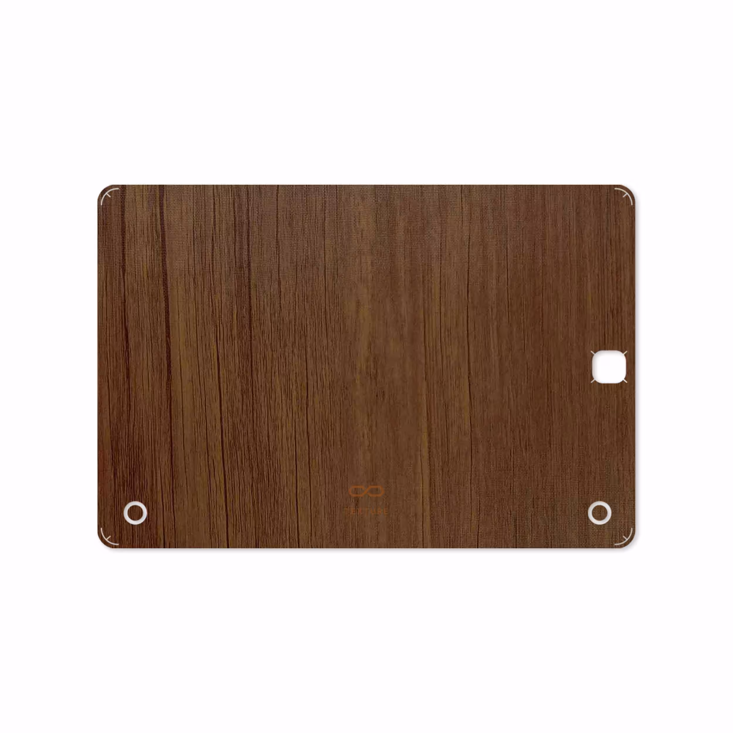 برچسب پوششی ماهوت مدل Orange-Wood مناسب برای تبلت سامسونگ Galaxy Tab A 9.7 2015 T555