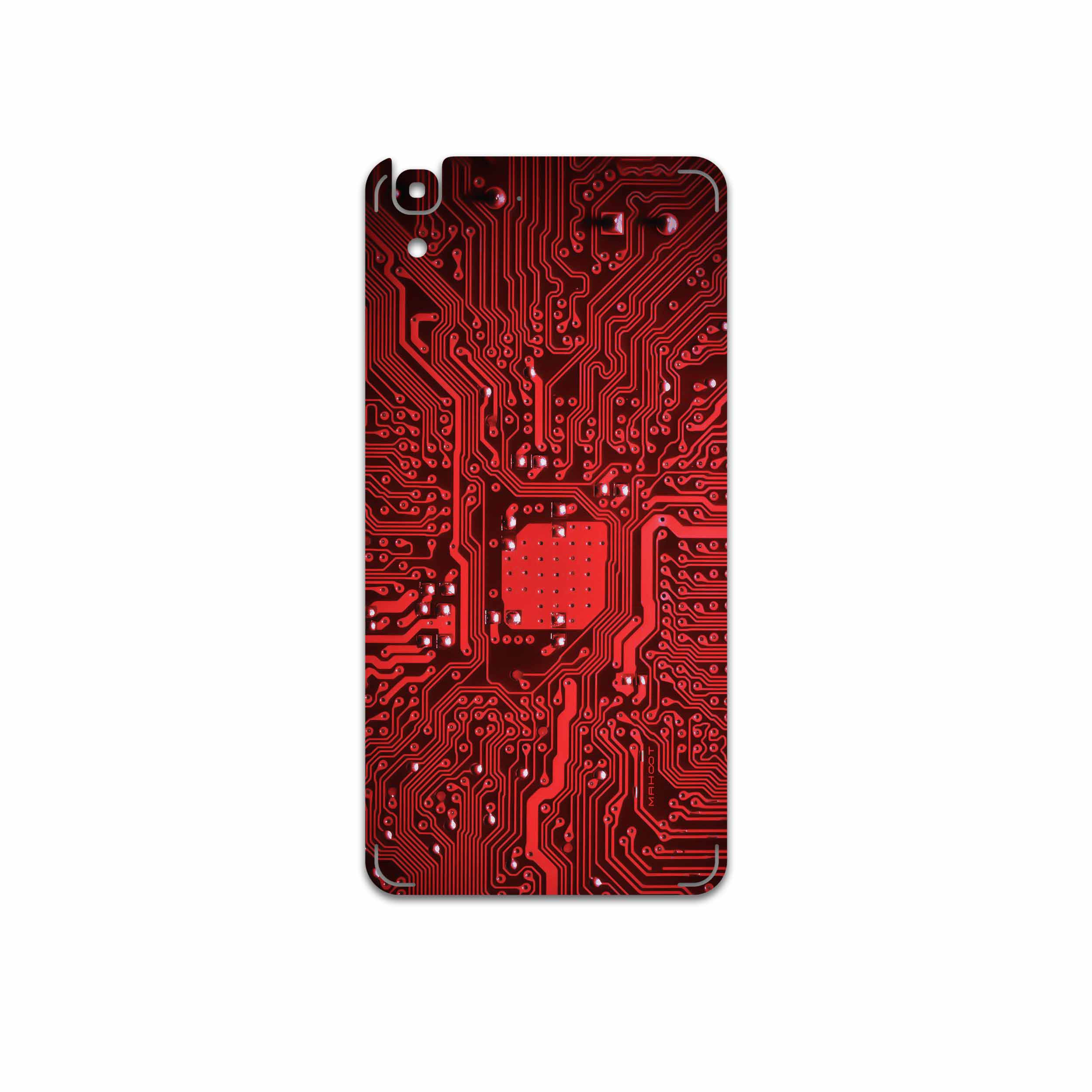 برچسب پوششی ماهوت مدل Red Printed Circuit Board مناسب برای گوشی موبایل هوآوی Y6 2015