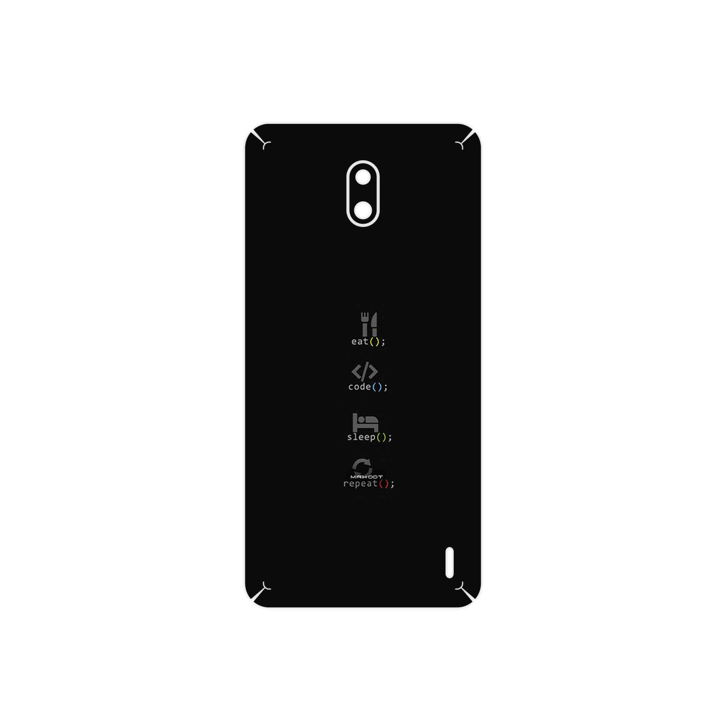 برچسب پوششی ماهوت مدل Programming 2 مناسب برای گوشی موبایل نوکیا 2