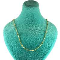 زنجیر زنانه سلین کالا مدل توپی کد 101