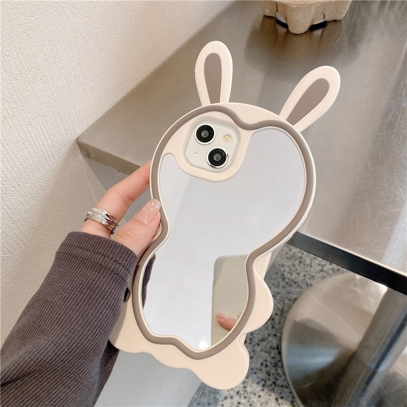 قاب خرگوش آینه ای مناسب برای گوشی آیفون 14 پرومکس