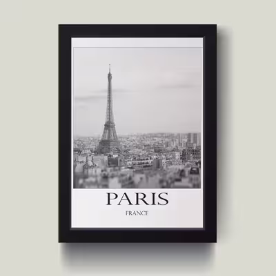 تابلو مدل دکوراتیو PARIS کدS1642-b