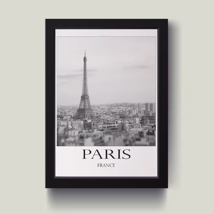 تابلو مدل دکوراتیو PARIS کدS1642-b