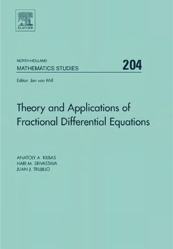 خرید و دانلود نسخه کامل کتاب Theory and Applications of Fractional Differential Equations