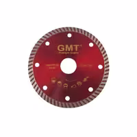 صفحه ( تیغ اره الماسه ) توربو دو کاره ( گرانیت بر و سرایمک بر ) قطر 115 میلی متر جی ام تی GMT