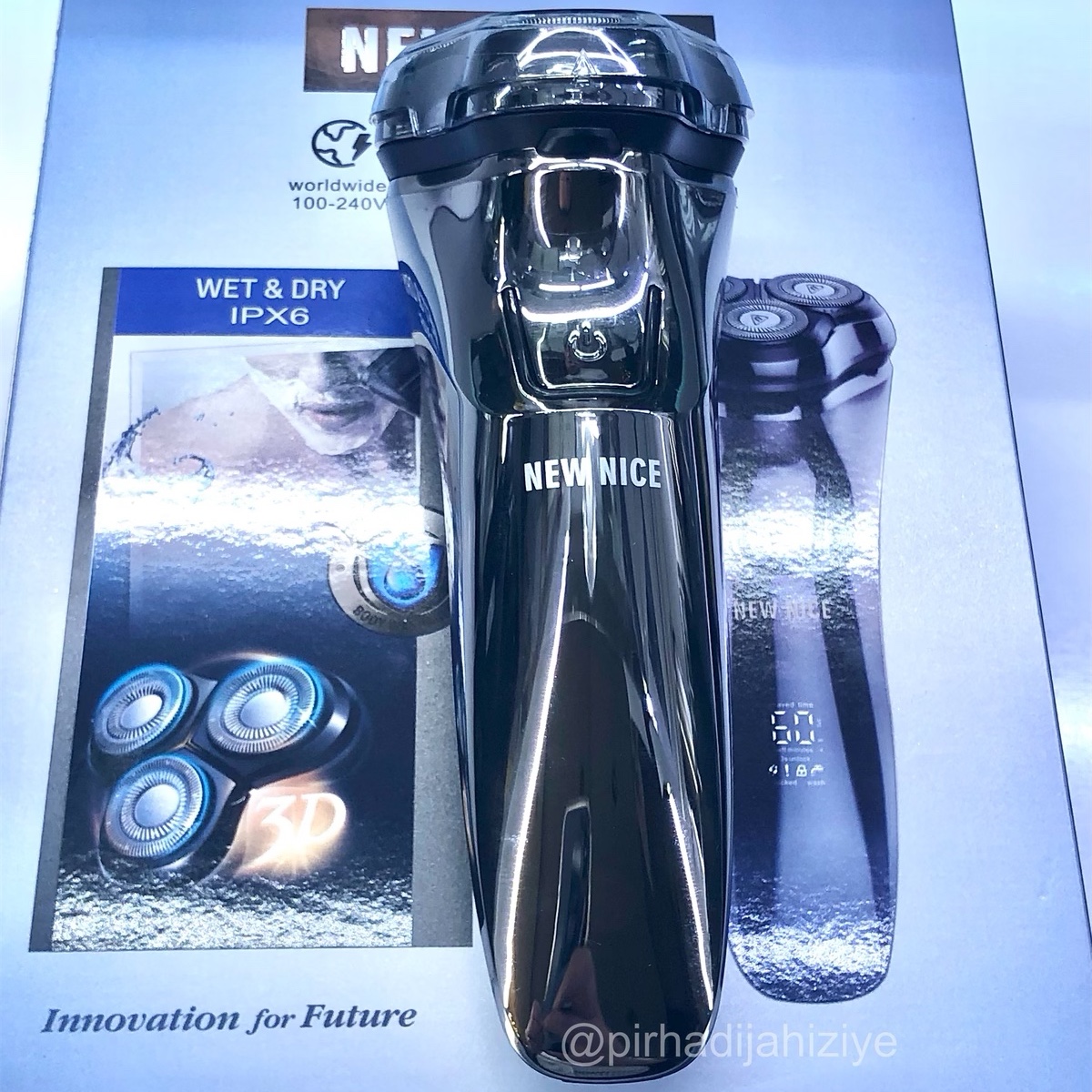 ماشین اصلاح تراش 3تیغ فوق العاده عالی. نیونایس