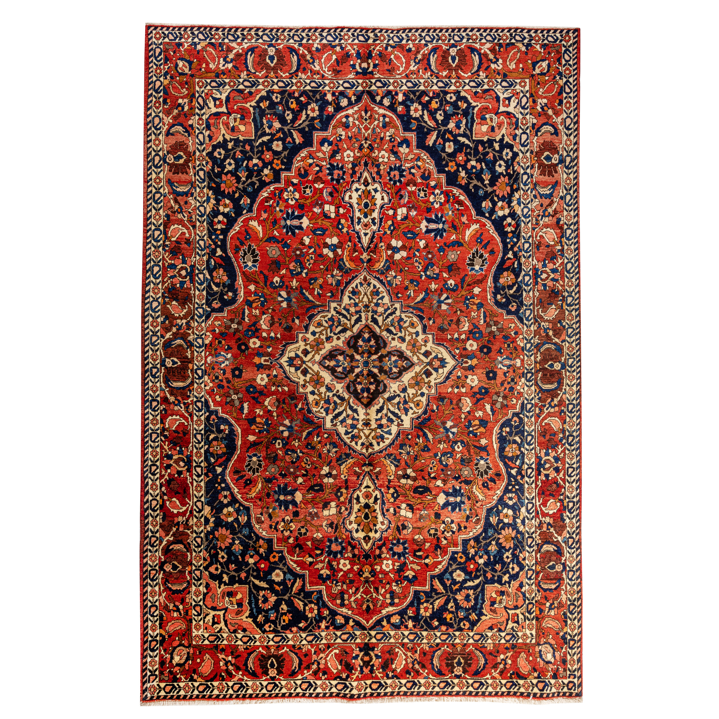 فرش دستبافت شش و نیم متری مدل بختیار کد 42.4328