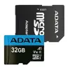 کارت حافظه‌ microSDHC ای دیتا مدل Premier کلاس 10 استاندارد UHS-I U1 سرعت 100MBps ظرفیت 32 گیگابایت به همراه آداپتور SD