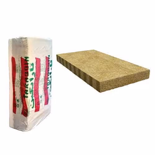 پشم سنگ 5 سانت تخته ای دانسیته 80 تارابگین