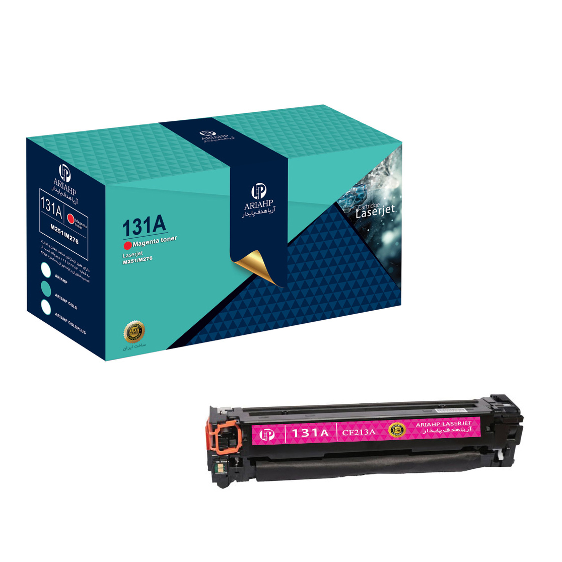 تونر قرمز آریا اچ پی مدل Gold-131A 