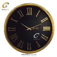 ساعت دیواری اورجینال آرتمیس آلیاژ فلزی طلایی| کد رفرنس 11227، مدل: 2023Gold