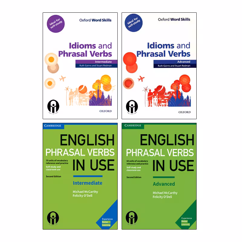 کتاب Phrasal Verbs اثر جمعی از نویسندگان انتشارات الوندپویان 4 جلدی
