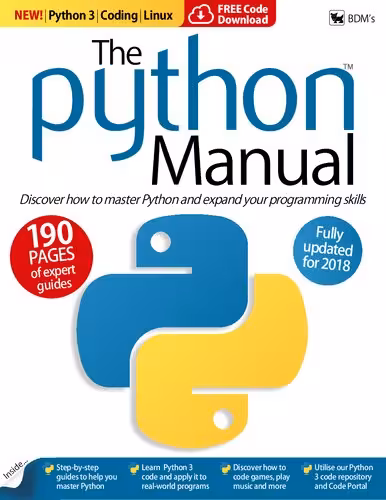 خرید و دانلود نسخه کامل کتاب The Python Manual Volume 37: Discover how to master Python and expand your programming skills