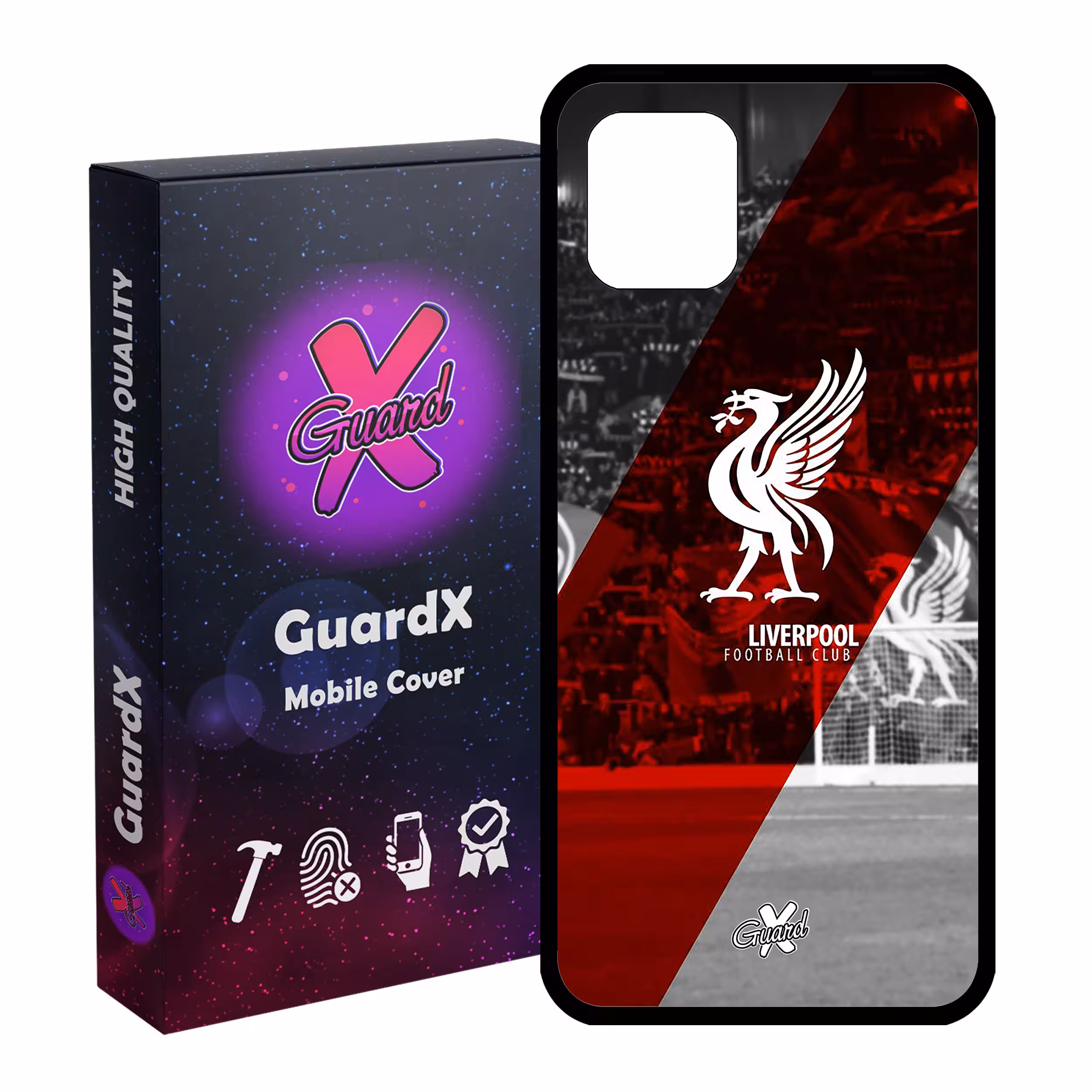 کاور گارد ایکس طرح Liverpool مدل Glass10045 مناسب برای گوشی موبایل سامسونگ Galaxy Note 10 Lite