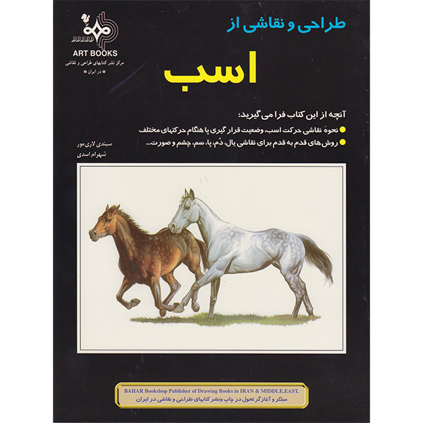 کتاب طراحی ونقاشی از اسب اثر سیندی لاری مور انتشارات بهار