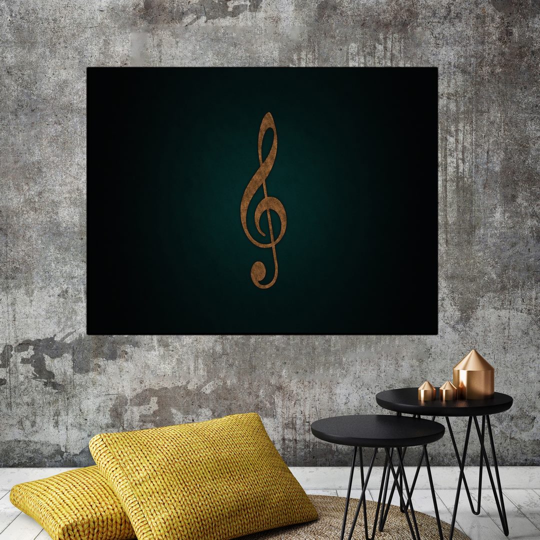 تابلو شاسی بکلیت طرح نت موسیقی مدل SH-S6282