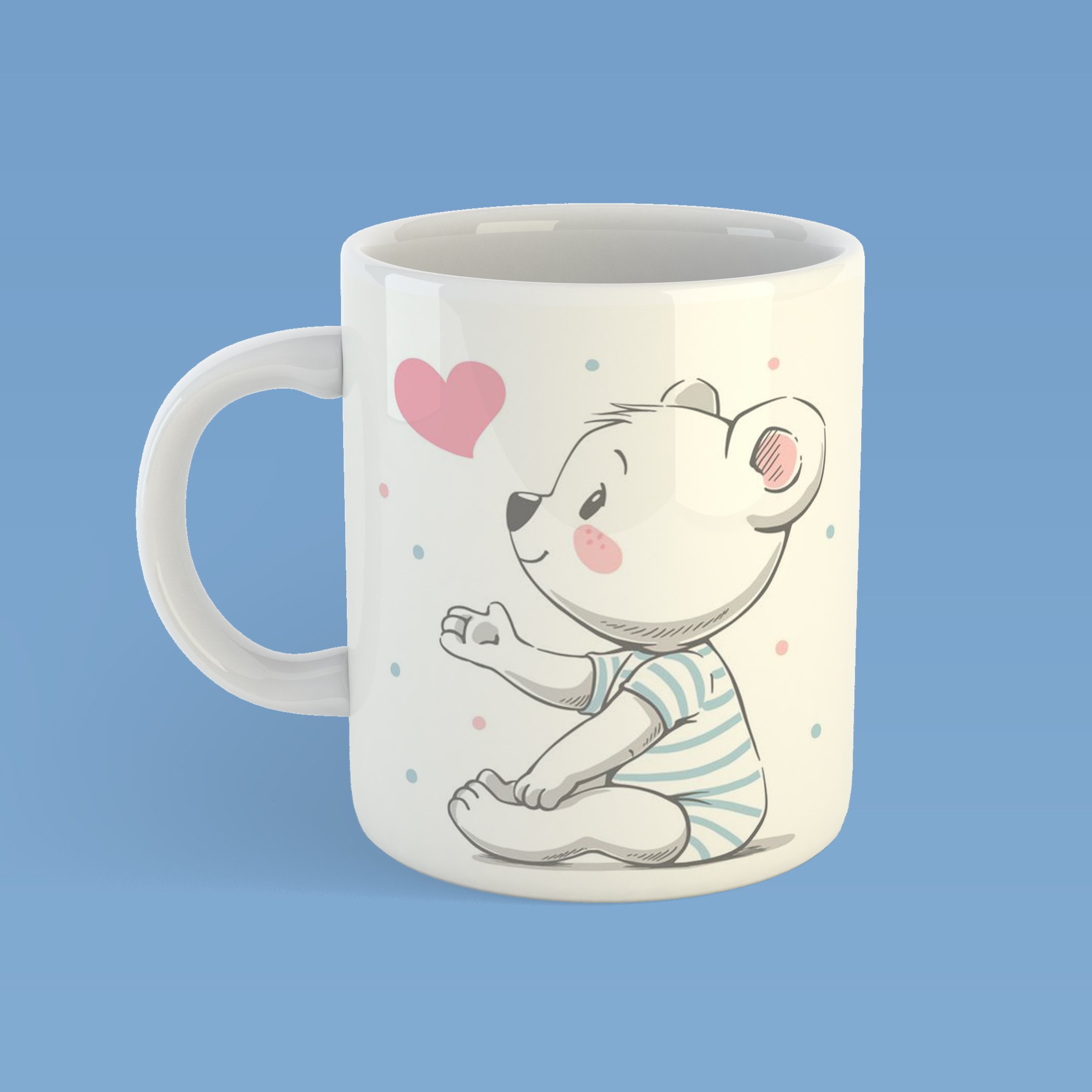 ماگ طرح خرس کوچولو کد081