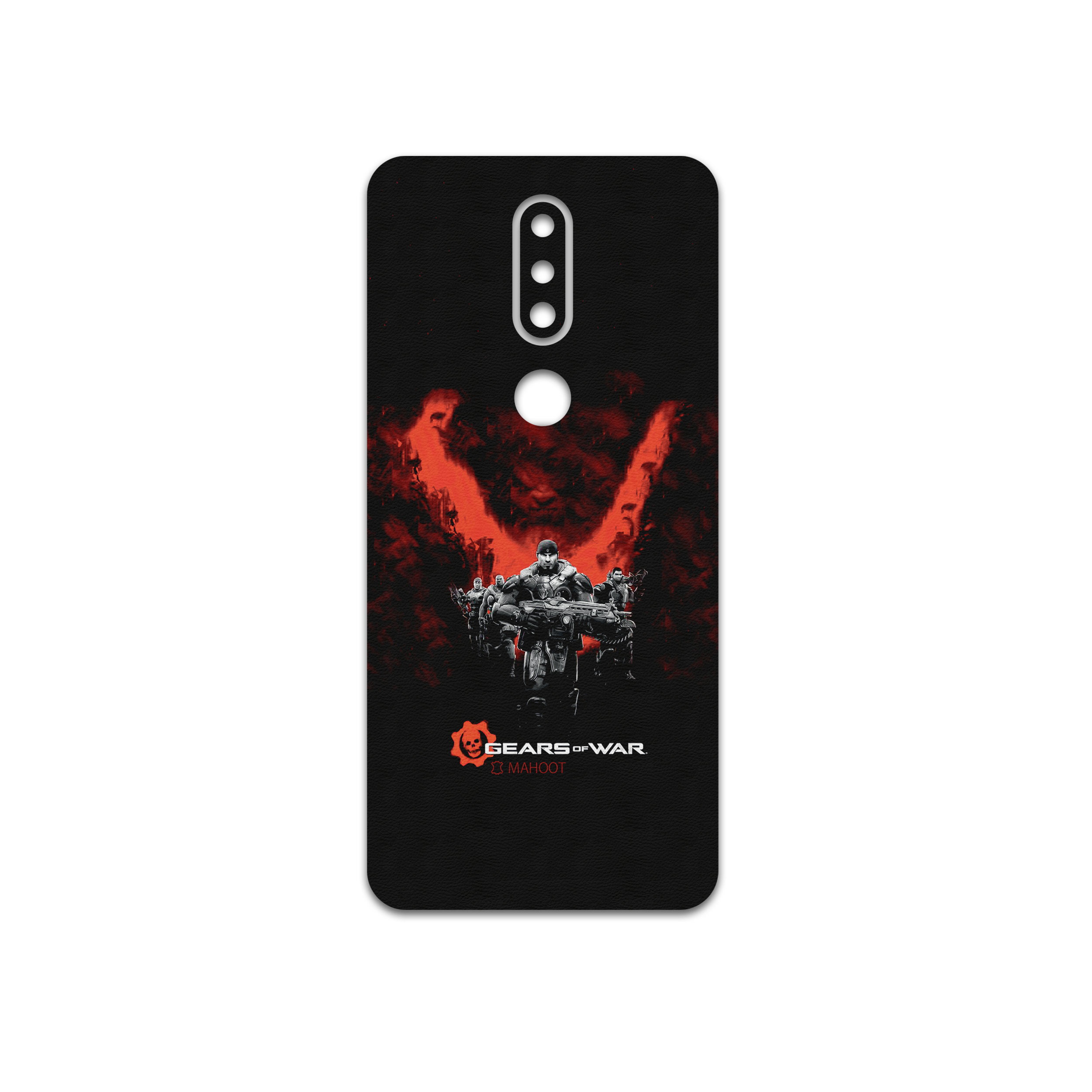 برچسب پوششی ماهوت مدل GEARS-OF-WAR-Game مناسب برای گوشی موبایل نوکیا 7.1
