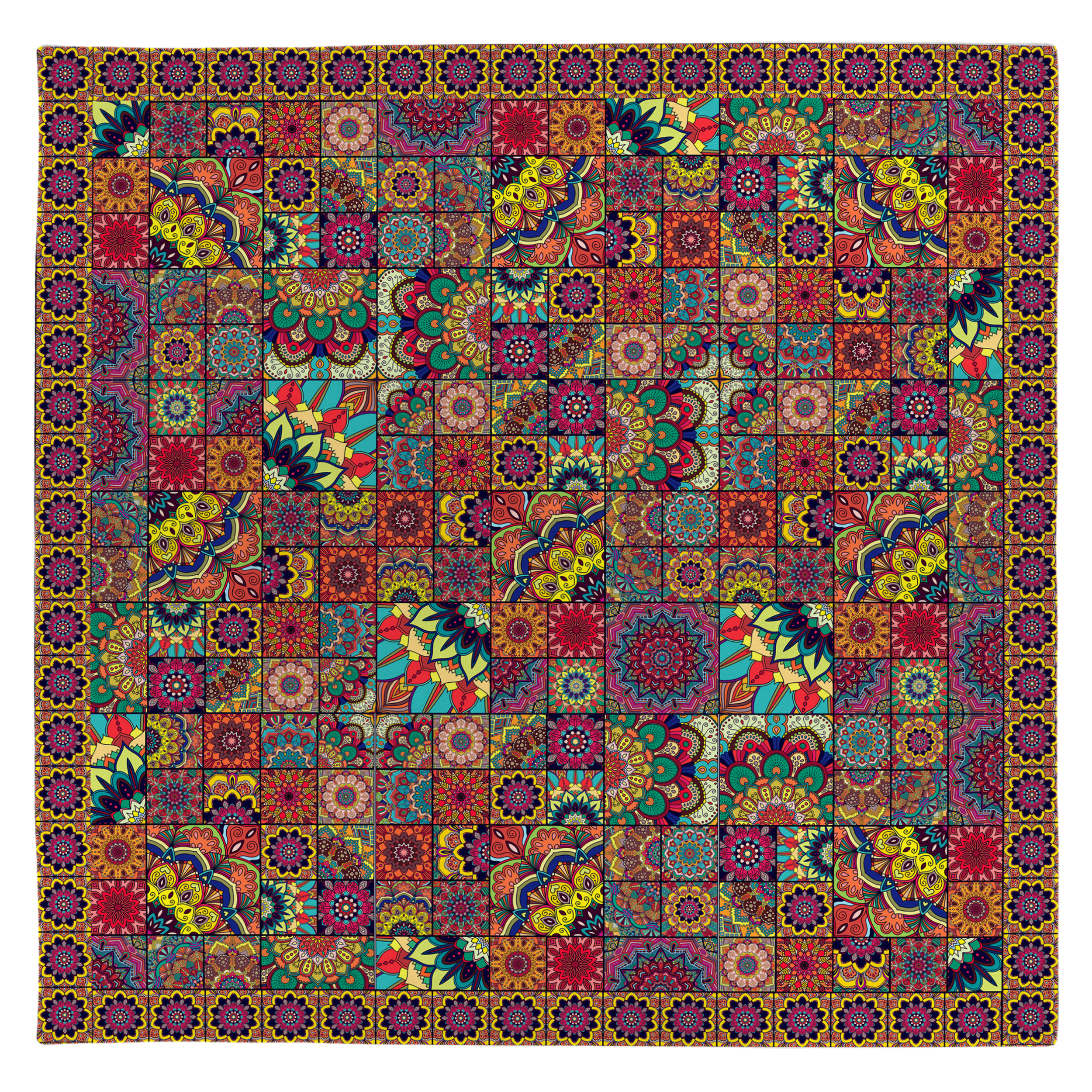 رومیزی طرح چهل تکه کد 996