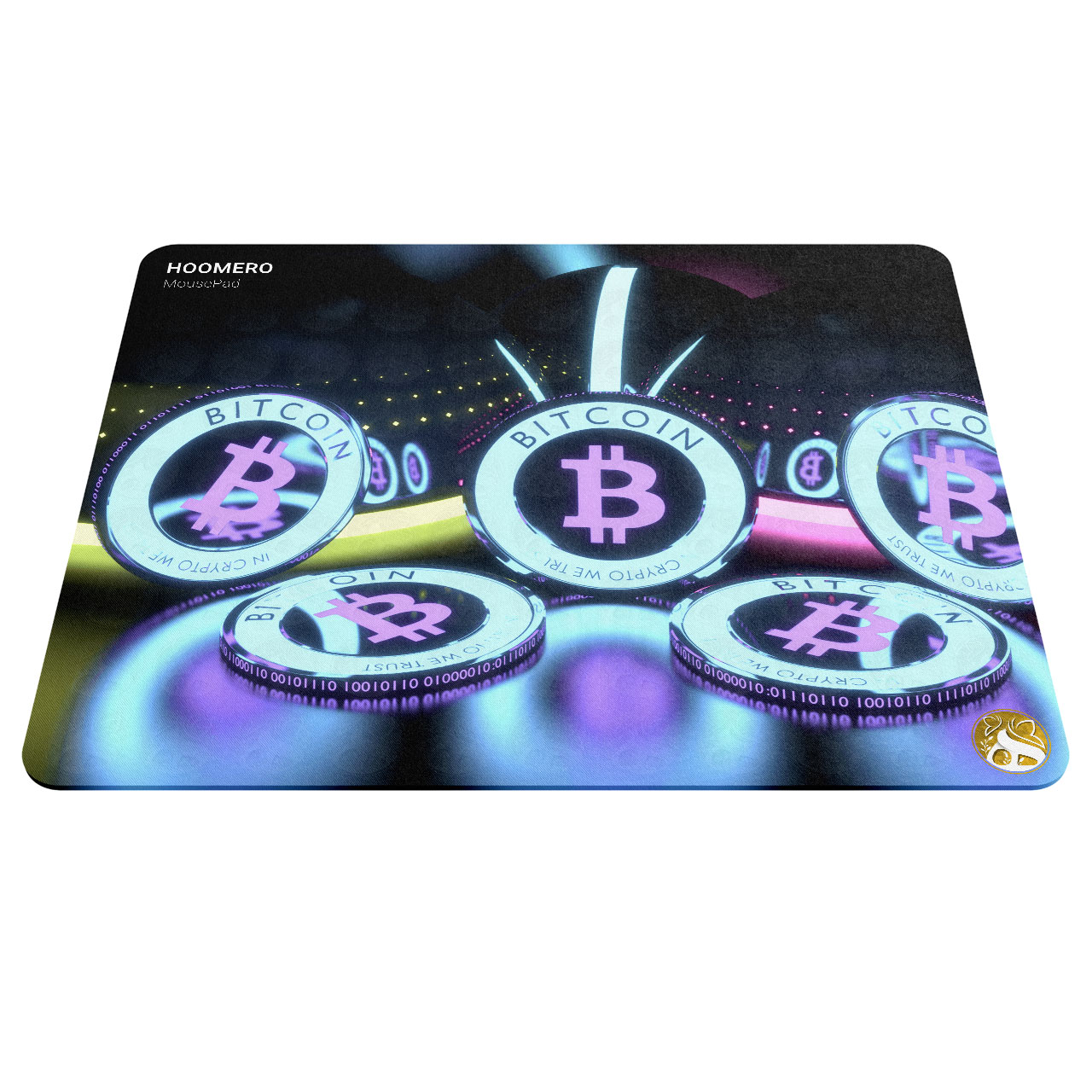 ماوس پد هومرو طرح ارز دیجیتال Bitcoin مدل A2475